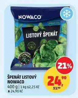 Penny Market ŠPENÁT LISTOVÝ NOWACO nabídka