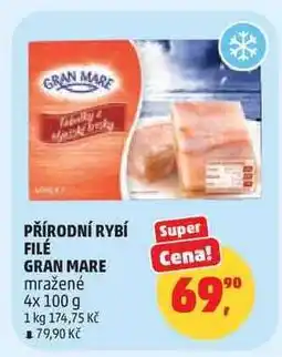 Penny Market PŘÍRODNÍ RYBÍ FILÉ GRAN MARE nabídka
