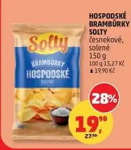 Penny Market Hospodské brambůrky Solty nabídka