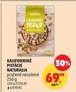 Penny Market KALIFORNSKÉ PISTÁCIE NATURALIA nabídka