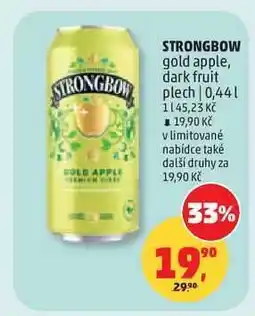 Penny Market STRONGBOW gold apple, dark fruit nabídka