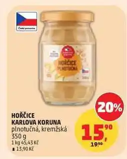 Penny Market HOŘČICE KARLOVA KORUNA nabídka