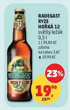 Penny Market Radegast Ryze Hořká 12 nabídka