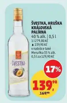 Penny Market ŠVESTKA, HRUŠKA KRÁLOVSKÁ PALÍRNA nabídka