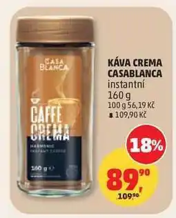 Penny Market KÁVA CREMA CASABLANCA nabídka