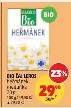 Penny Market BIO ČAJ LEROS nabídka