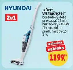 Penny Market HYUNDAI Tyčový vysavač VC914 nabídka