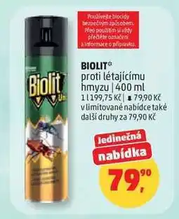 Penny Market BIOLIT PROTI LÉTAJÍCÍMU HMYZU nabídka