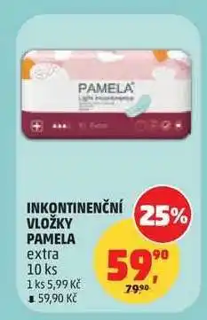 Penny Market INKONTINENČNÍ VLOŽKY PAMELA nabídka