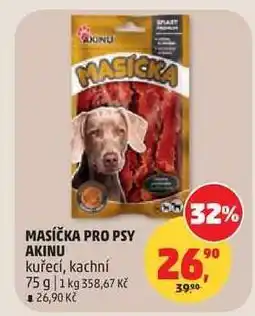 Penny Market MASÍČKA PRO PSY AKINU nabídka