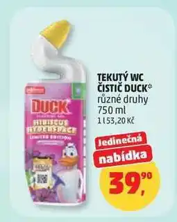 Penny Market TEKUTÝ WC ČISTIČ DUCK nabídka
