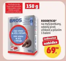 Penny Market BROS Rodenticid nabídka