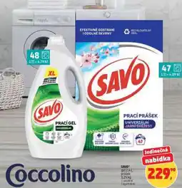 Penny Market SAVO gel 2,4 l, prášek 2,69 kg nabídka