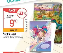 Globus Školní sešit nabídka