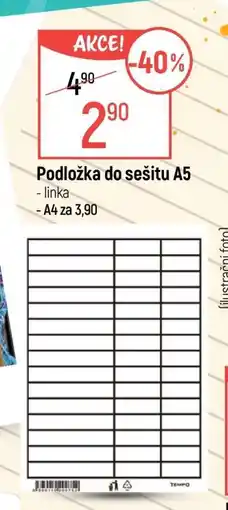 Globus Podložka do sešitu A5 nabídka