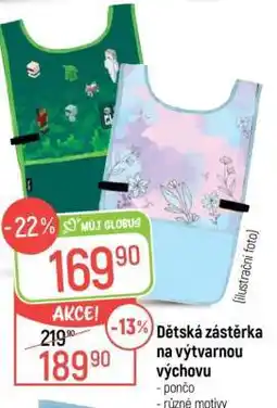 Globus Dětská zástěrka na výtvarnou výchovu nabídka