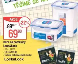 Globus Dóza na potraviny Lock & Lock nabídka