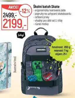 Globus Školní batoh Skate nabídka