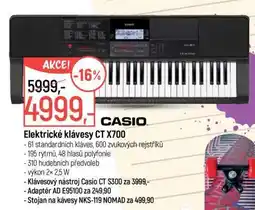 Globus Elektrické klávesy CT X700 nabídka