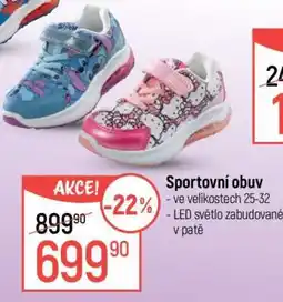 Globus Sportovní obuv nabídka