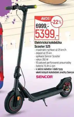 Globus Elektrická koloběžka Scooter S25 nabídka