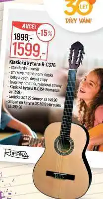 Globus Klasická kytara R-C376 nabídka