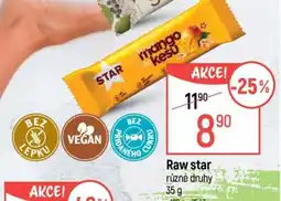Globus Raw star různé druhy nabídka