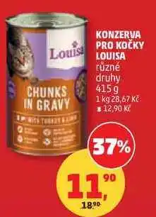 Penny Market KONZERVA PRO KOČKY LOUISA různé druhy nabídka