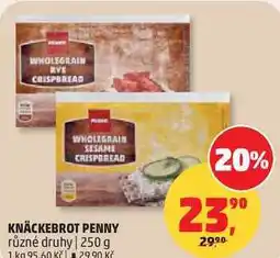 Penny Market KNÄCKEBROT PENNY různé druhy nabídka