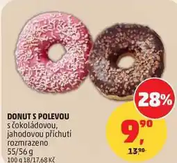 Penny Market DONUTS POLEVOU s čokoládovou nabídka