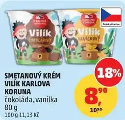 Penny Market SMETANOVÝ KRÉM VILÍK KARLOVA KORUNA čokoláda nabídka