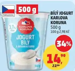 Penny Market BÍLÝ JOGURT KARLOVA KORUNA nabídka