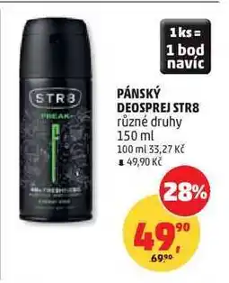 Penny Market PÁNSKÝ DEOSPREJ STR8 různé druhy nabídka