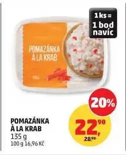 Penny Market POMAZÁNKA À LA KRAB nabídka