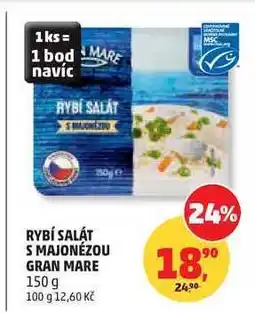 Penny Market RYBÍ SALÁT S MAJONÉZOU GRAN MARE nabídka