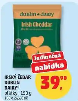 Penny Market IRSKÝ ČEDAR DUBLIN DAIRY plátky nabídka