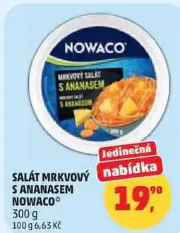 Penny Market SALÁT MRKVOVÝ S ANANASEM NOWACO nabídka