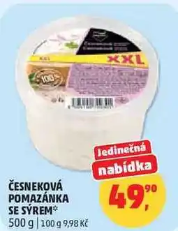 Penny Market ČESNEKOVÁ POMAZÁNKA SE SÝREM nabídka