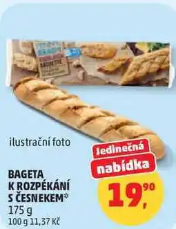 Penny Market BAGETA K ROZPÉKÁNÍ S ČESNEKEM nabídka