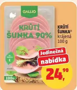 Penny Market KRŮTÍ ŠUNKA krájená nabídka