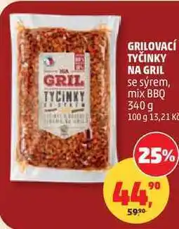 Penny Market GRILOVACÍ TYČINKY NA GRIL se sýrem nabídka