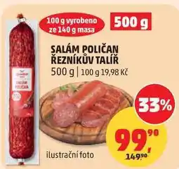 Penny Market SALÁM POLIČAN ŘEZNÍKŮV TALÍŘ nabídka