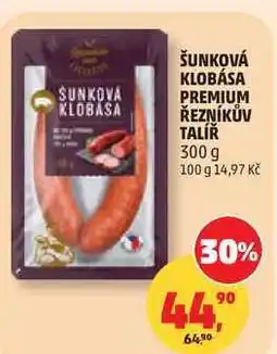 Penny Market ŠUNKOVÁ KLOBÁSA PREMIUM ŘEZNÍKŮV TALÍŘ nabídka