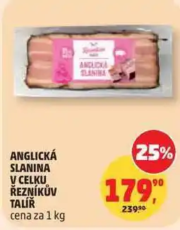 Penny Market ANGLICKÁ SLANINA V CELKU ŘEZNÍKŮV TALÍŘ nabídka