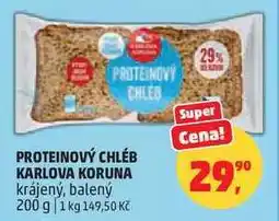 Penny Market PROTEINOVÝ CHLÉB KARLOVA KORUNA krájený, balený nabídka