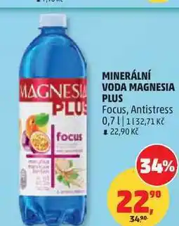 Penny Market MINERÁLNÍ VODA MAGNESIA PLUS Focus nabídka