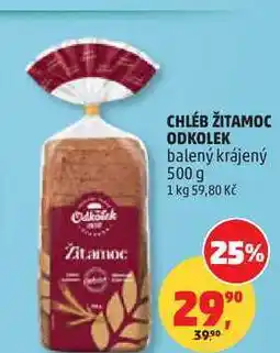 Penny Market CHLÉB ŽITAMOC ODKOLEK balený krájený nabídka