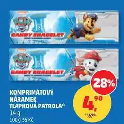 Penny Market KOMPRIMÁTOVÝ NÁRAMEK TLAPKOVÁ PATROLA nabídka