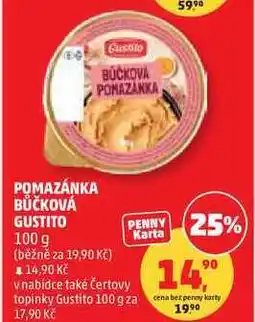 Penny Market POMAZÁNKA BŮČKOVÁ GUSTITO nabídka