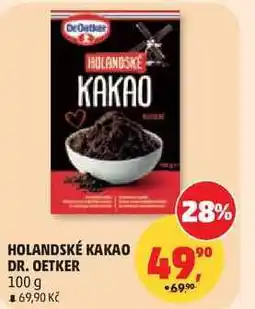 Penny Market DR. OETKER HOLANDSKÉ KAKAO nabídka